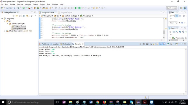 Program2a and b Solution