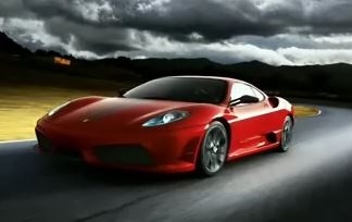 Animated Racing Ferrari