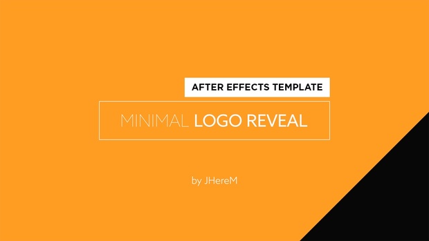 Minimal Logo Reveal | After Effects Template