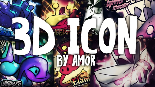 3D ICON BY AMORALTRA (SHOP IS CLOSED! DONT BUY)