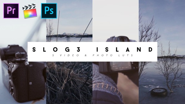 5 LUTS - SLOG 3 ISLAND LUT PACK