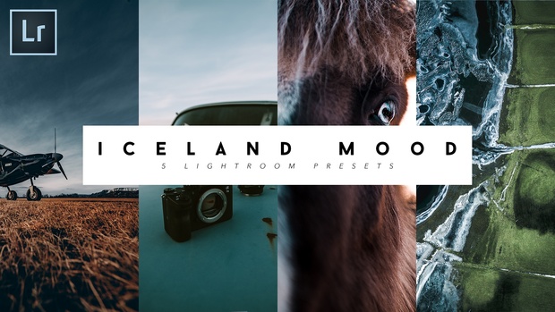 5 PRESETS - ICELAND MOOD (Lightroom Presets) / Jonah Plank