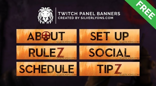 H1Z1 KotK Cover Twitch Panels