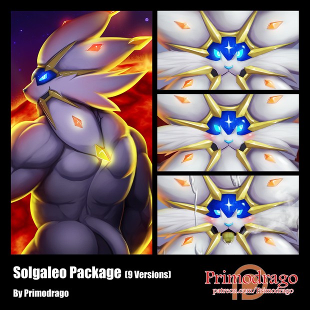 Solgaleo Artworks Package