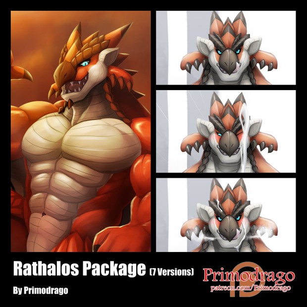 Rathalos Artworks Package