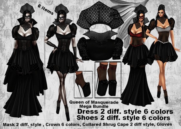 Queen of Masquerade MEGA Bundle
