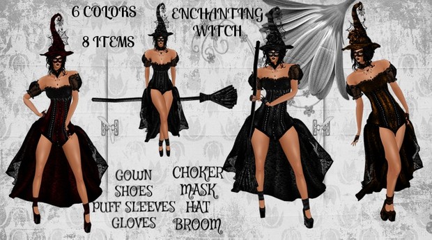 Enchanting Witch Halloween Bundle