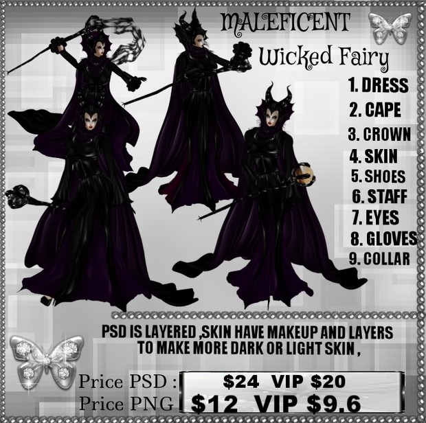 MALEFICENT WICKED FAIRY