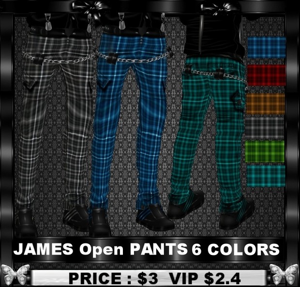 JAMES OPEN PANTS
