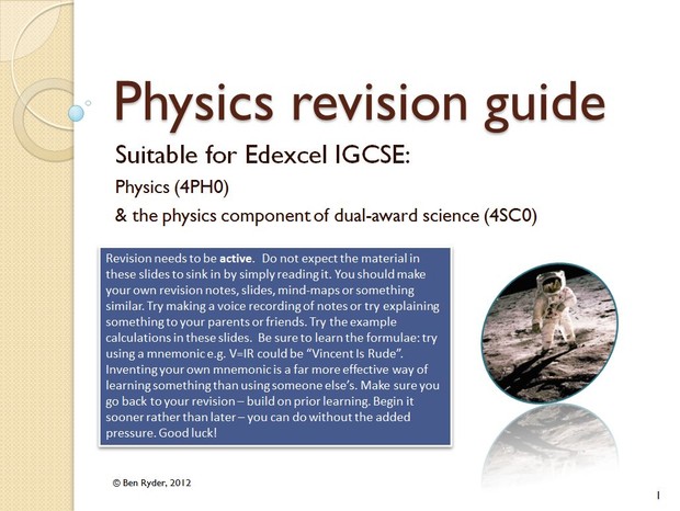 Edexcel IGCSE revision guide