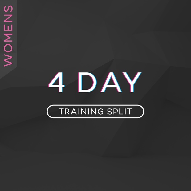 Glute/Leg Emphasis 4 Day Program