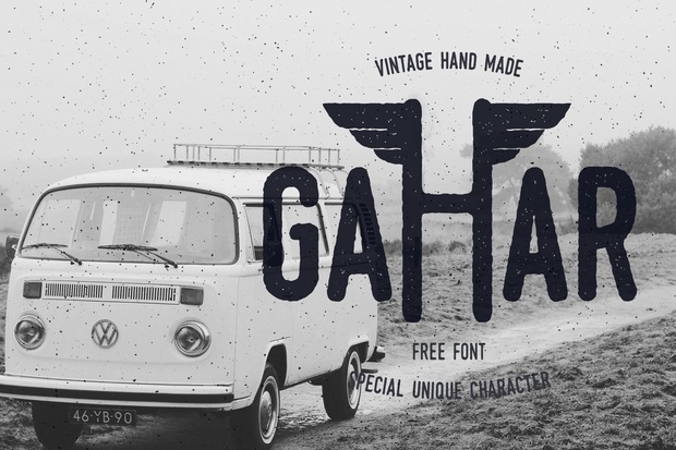 Gahar Free Font