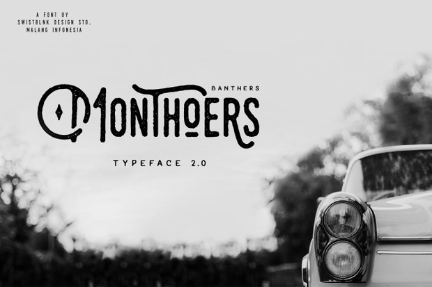 Monthoers Typeface