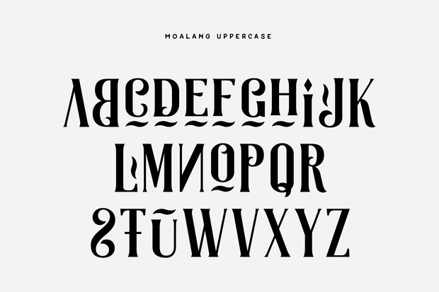 Moalang Free Font