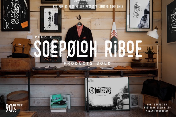 Swistblnk 10K Font Bundle 90% OFF