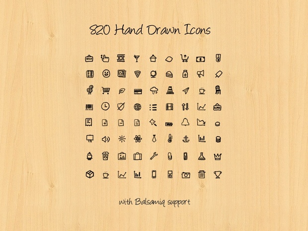 Hand Drawn Icons V.2