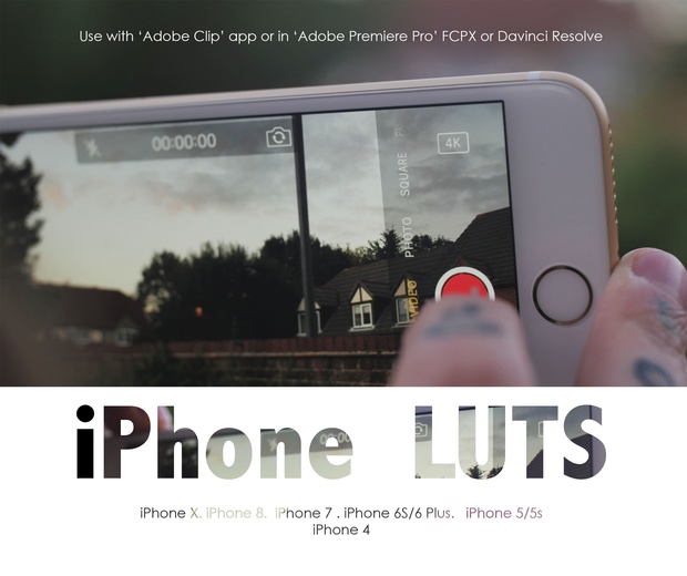 iPhone LUTS