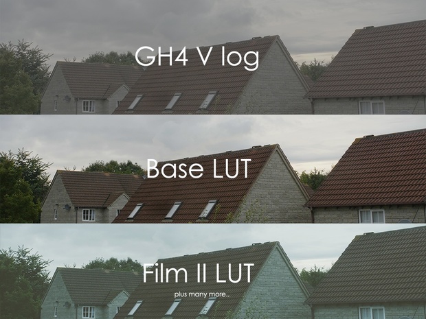 GH4 V Log LUTS
