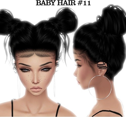 Baby Hair Pack 3 (Read product description) $50 with mesh!