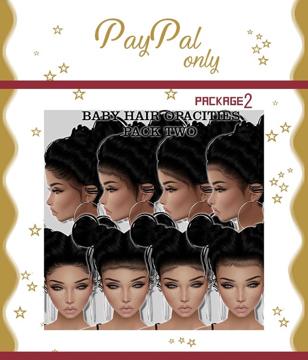 Baby Hair Pack 2 (Read product description) $50 with mesh!