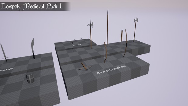 Low poly Medieval