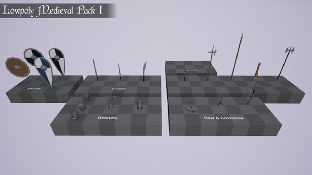 Low poly Medieval