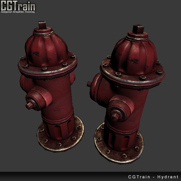 Hydrant - 3D asset for games