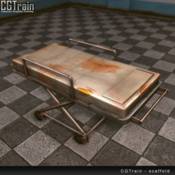 Hospital Bed (based on Wasteland2 concepts)