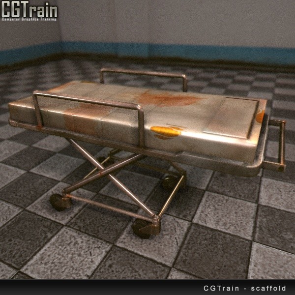 Hospital Bed (based on Wasteland2 concepts)