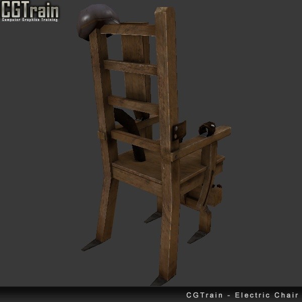 Electric Chair - 3D asset for games