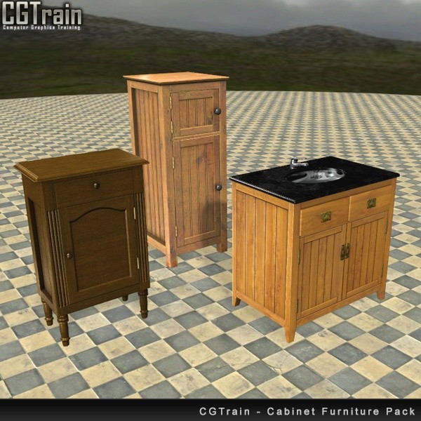 Openable Cabinet Asset Pack