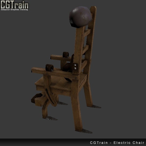 Electric Chair - 3D asset for games