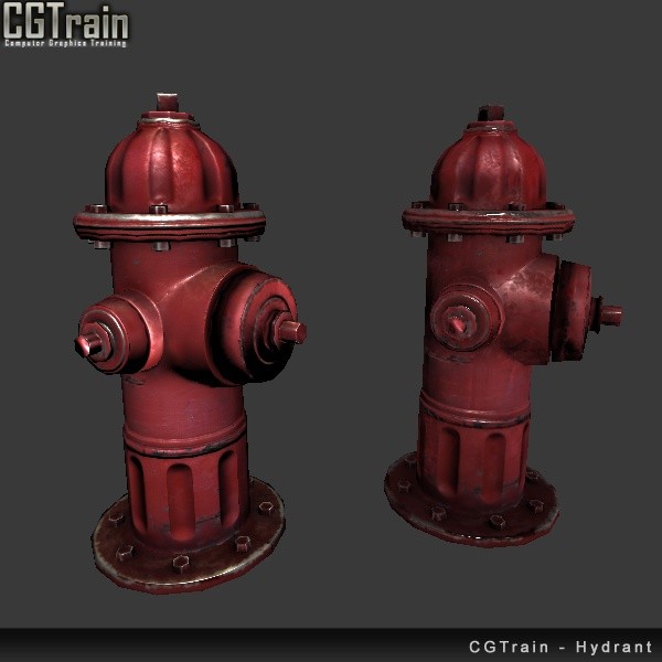Hydrant - 3D asset for games