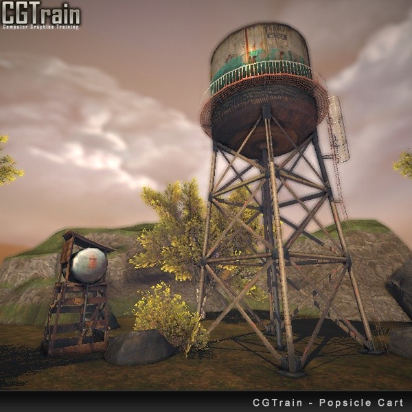 Water Tank Prop Pack