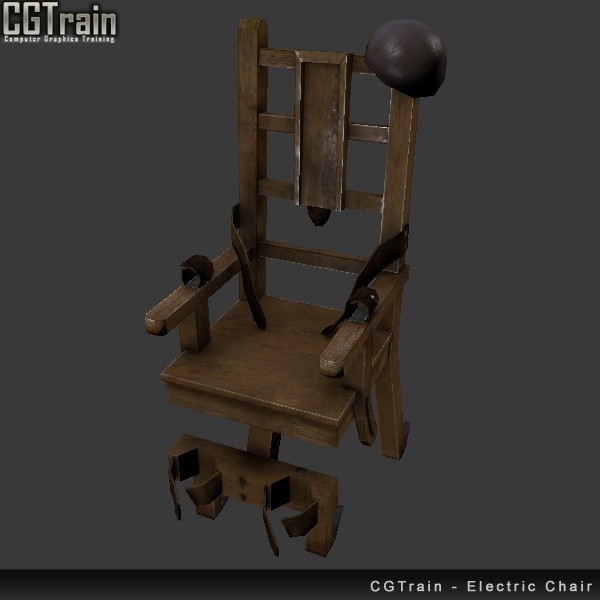 Electric Chair - 3D asset for games