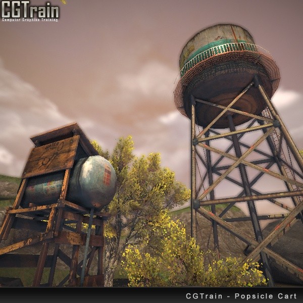 Water Tank Prop Pack