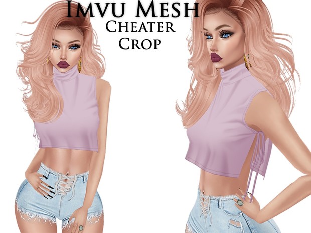 IMVU Mesh - Tops - Cheater Crop