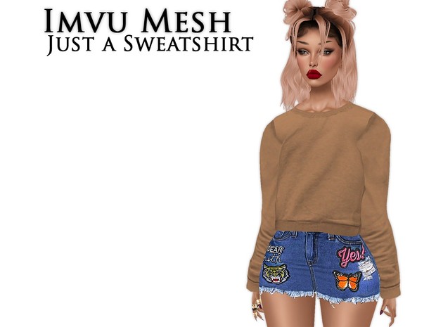 IMVU Mesh - Tops - Just a Sweatshirt