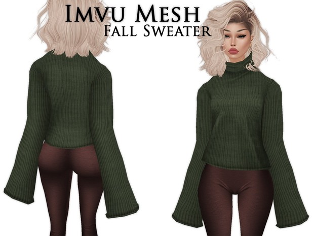 IMVU Mesh - Tops - Fall Sweater
