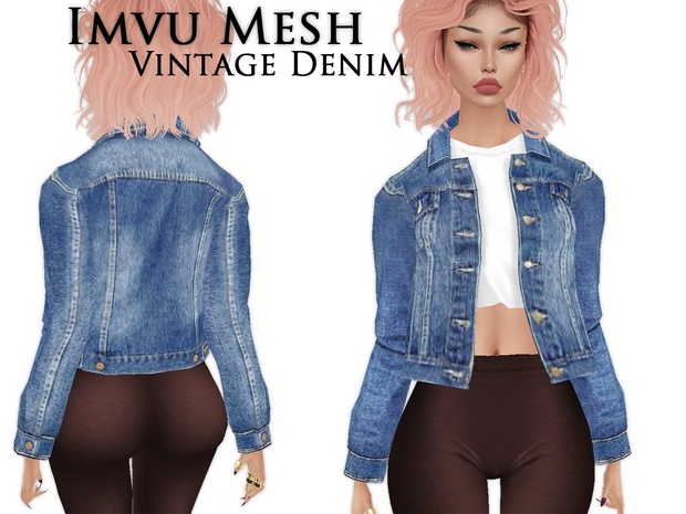 IMVU Mesh - Tops - Vintage Denim
