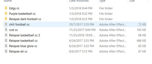 Relapse Preset Pack (UPDATED AGAIN)