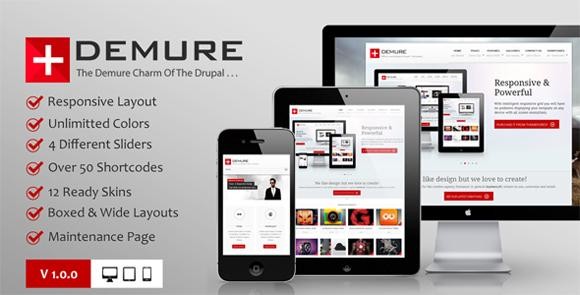 Demure - the Demure charm of the Drupal