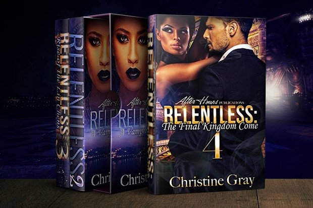 Relentless; A Vampire King's Desire-4 BOOKS-BOX SET_By, Christine Gray