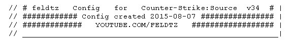 Counter-Strike:Source v34 config updated 2015-08-07