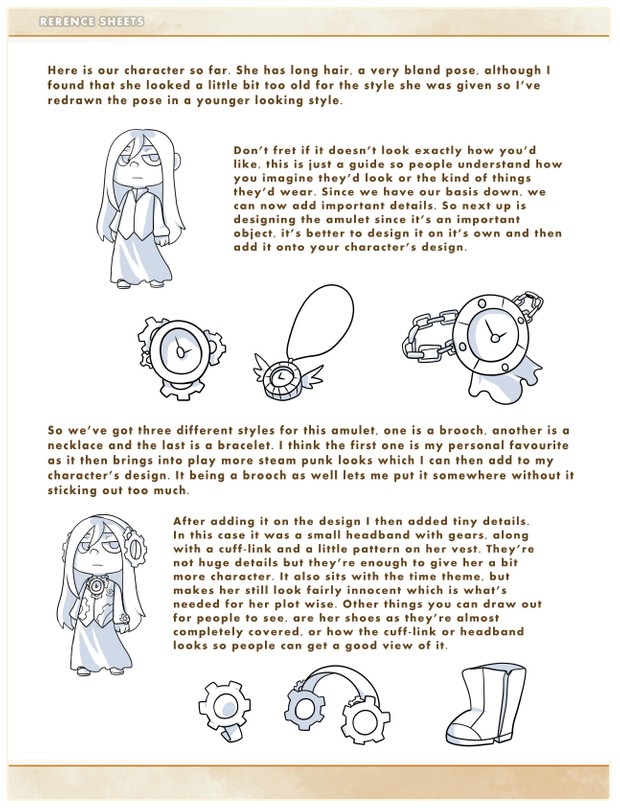 Character Creation Digital Tutorial book