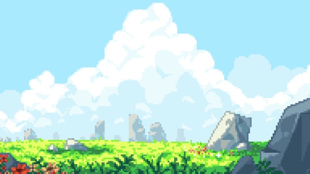 Animated Field backdrop