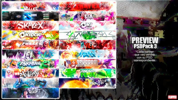 PSD Pack! #3 -Flopper