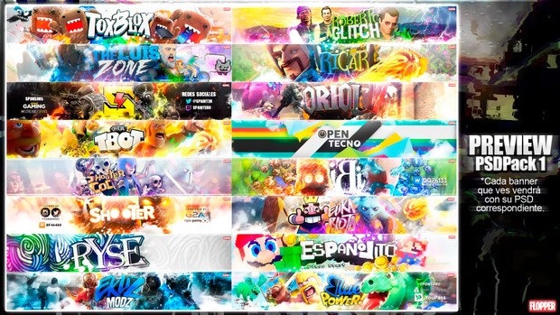 PSD Pack! #1 -Flopper
