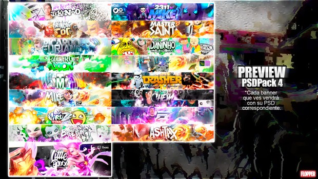 PSD Pack! #4 -Flopper
