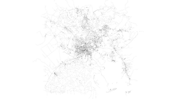 Ho Chi Minh Road Network and Streets Architectural 3D model